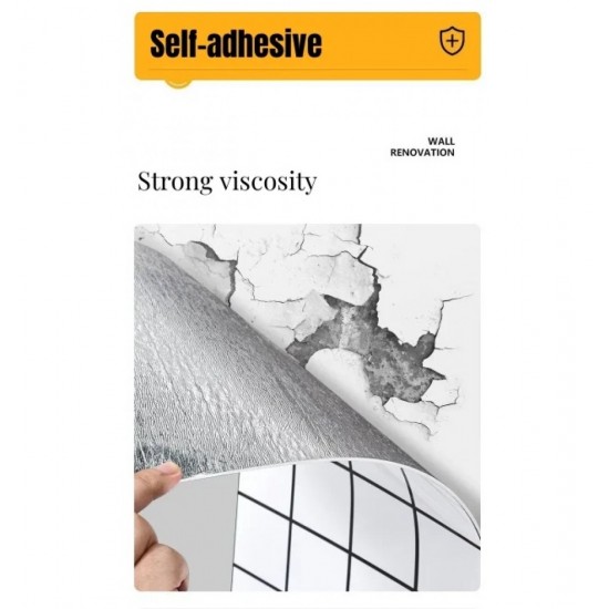 ΑΥΤΟΚΟΛΛΗΤΗ ΔΙΑΚΟΣΜΗΤΙΚΗ ΤΑΠΕΤΣΑΡΙΑ ΤΟΙΧΟΥ ΑΔΙΑΒΡΟΧΗ ΜΕ ΟΨΗ ΜΑΡΜΑΡΟΥ 3000Χ1200Χ2mm - BS1778L