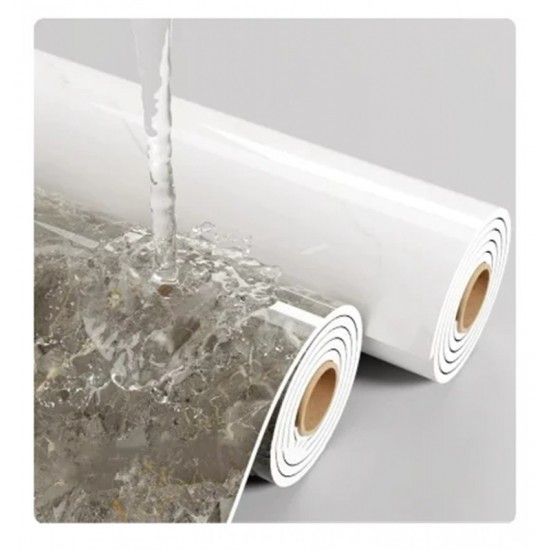 ΑΥΤΟΚΟΛΛΗΤΗ ΔΙΑΚΟΣΜΗΤΙΚΗ ΤΑΠΕΤΣΑΡΙΑ ΤΟΙΧΟΥ ΑΔΙΑΒΡΟΧΗ ΜΕ ΟΨΗ ΜΑΡΜΑΡΟΥ 3000Χ1200Χ2mm - BS1778L