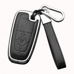 ΠΡΟΣΤΑΤΕΥΤΙΚΗ ΜΕΤΑΛΛΙΚΗ ΘΗΚΗ 3 ΚΟΥΜΠΙΩΝ ΓΙΑ SMARTKEY ΚΛΕΙΔΙΟΥ FORD - ΜΑΥΡΟ