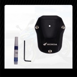 ΒΑΣΗ ΑΛΟΥΜΙΝΙΟΥ ΣΤΑΝΤ ΠΛΑΓΙΟΣΤΑΤΗ ΜΟΤΟΣΥΚΛΕΤΑΣ HONDA - ΜΑΥΡΗ