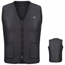 ΘΕΡΜΑΙΝΟΜΕΝΟ ΗΛΕΚΤΡΙΚΟ ΓΙΛΕΚΟ - ΜΠΟΥΦΑΝ ΕΡΓΑΣΙΑΣ ΜΕ ΘΥΡΑ USB ΟΕΜ TEG-8 5XL - ΜΑΥΡΟ