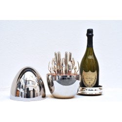 ΣΕΤ ΜΑΧΑΙΡΟΠΙΡΟΥΝΑ ΑΣΗΜΙ ΑΝΟΞΕΙΔΩΤΑ 24ΤΜΧ ΜΕ ΘΗΚΗ ΣΧΗΜΑΤΟΣ ΑΥΓΟΥ