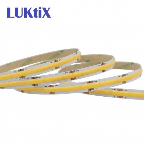 LUKtiX LK-UK10M4 COB LED ΤΑΙΝΙΑ 24V 8MM 320D 12W/M 4000K 900 LUMENS - 10M
