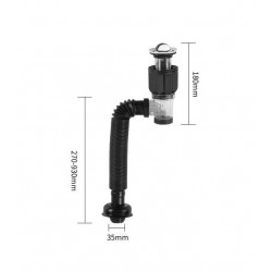 Σωλήνας αποχέτευσης για νεροχύτη που σταματάει τις άσχημες μυρωδιές