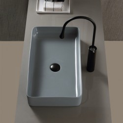 ΝΙΠΤΗΡΑΣ ΕΠΙΚΑΘΗΜΕΝΟΣ ΠΟΡΣΕΛΑΝΗΣ 60x34cm A10 - ΑΝΘΡΑΚΙ ΜΑΤ