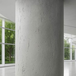 3D ΠΑΝΕΛ ΕΥΚΑΜΠΤΗΣ ΠΕΤΡΑΣ 104040 TRAVERTINE 60x120cm - LIGHT GREY