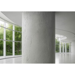 3D ΠΑΝΕΛ ΕΥΚΑΜΠΤΗΣ ΠΕΤΡΑΣ 104040 TRAVERTINE 60x120cm - LIGHT GREY