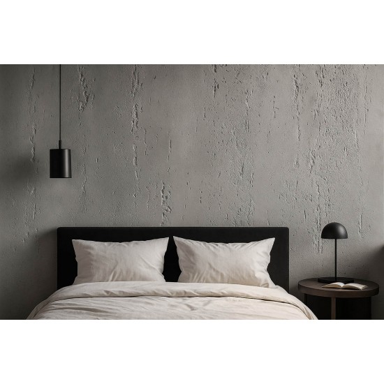 3D ΠΑΝΕΛ ΕΥΚΑΜΠΤΗΣ ΠΕΤΡΑΣ 104040 TRAVERTINE 60x120cm - LIGHT GREY