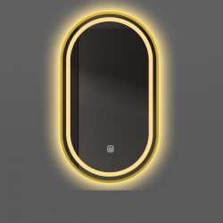 ΟΒΑΛ ΚΑΘΡΕΠΤΗΣ ΜΠΑΝΙΟΥ TOUCH LED 90x60cm 906001