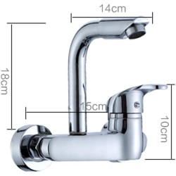 ΜΠΑΤΑΡΙΑ KOYZIΙΝΑΣ ΤΟΙΧΟΥ ΜΕ ΚΟΝΤΟ ΡΟΥΞΟΥΝΙ WATTARINO WT-5018 - ΑΣΗΜΙ